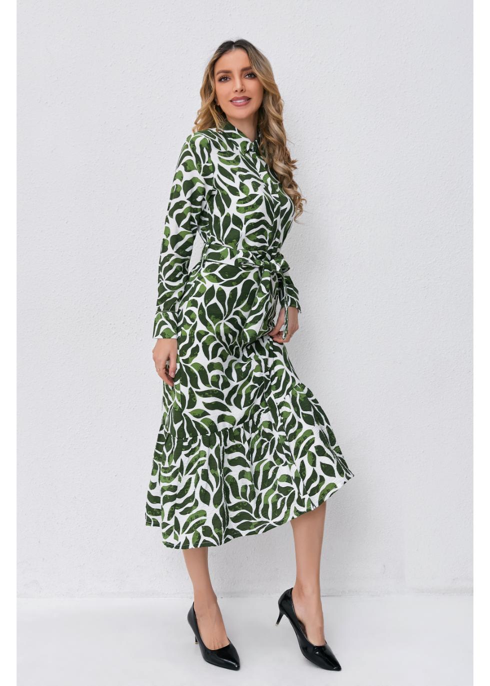 Emerald Breeze Midi Dress L view 4 (dress) - midi dress, breeze midi dress - shop at us.meeeshop
