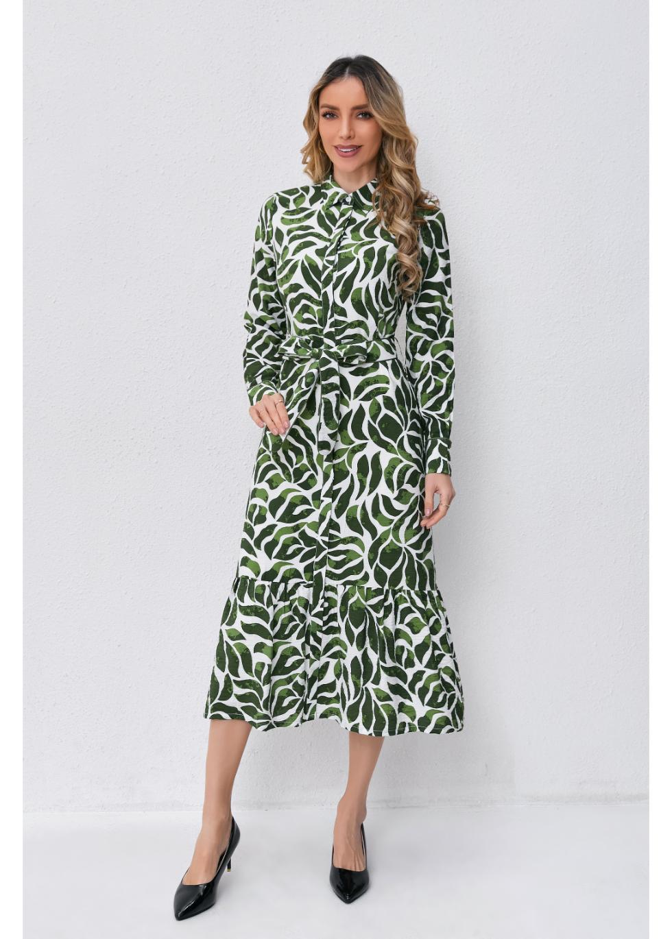 Emerald Breeze Midi Dress M view 3 (dress) - midi dress, breeze midi dress - shop at us.meeeshop