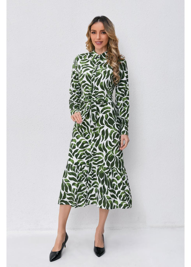 Emerald Breeze Midi Dress M view 3 (dress) - midi dress, breeze midi dress - shop at us.meeeshop