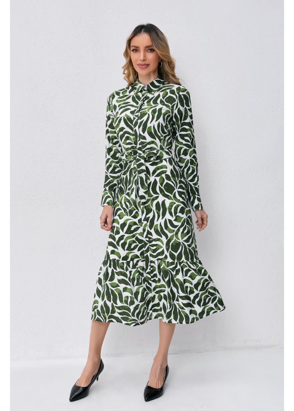 Emerald Breeze Midi Dress view 6 (dress) - midi dress, breeze midi dress - shop at us.meeeshop