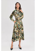 Emerald Mirage Midi Dress XS (dress) - emerald wear in which metal, emerald and emerald value, emerald  - shop at us.meeeshop