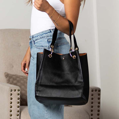 Emery Convertible Hobo Bucket Shoulder Crossbody Bag view 5 - Bag Crossbody