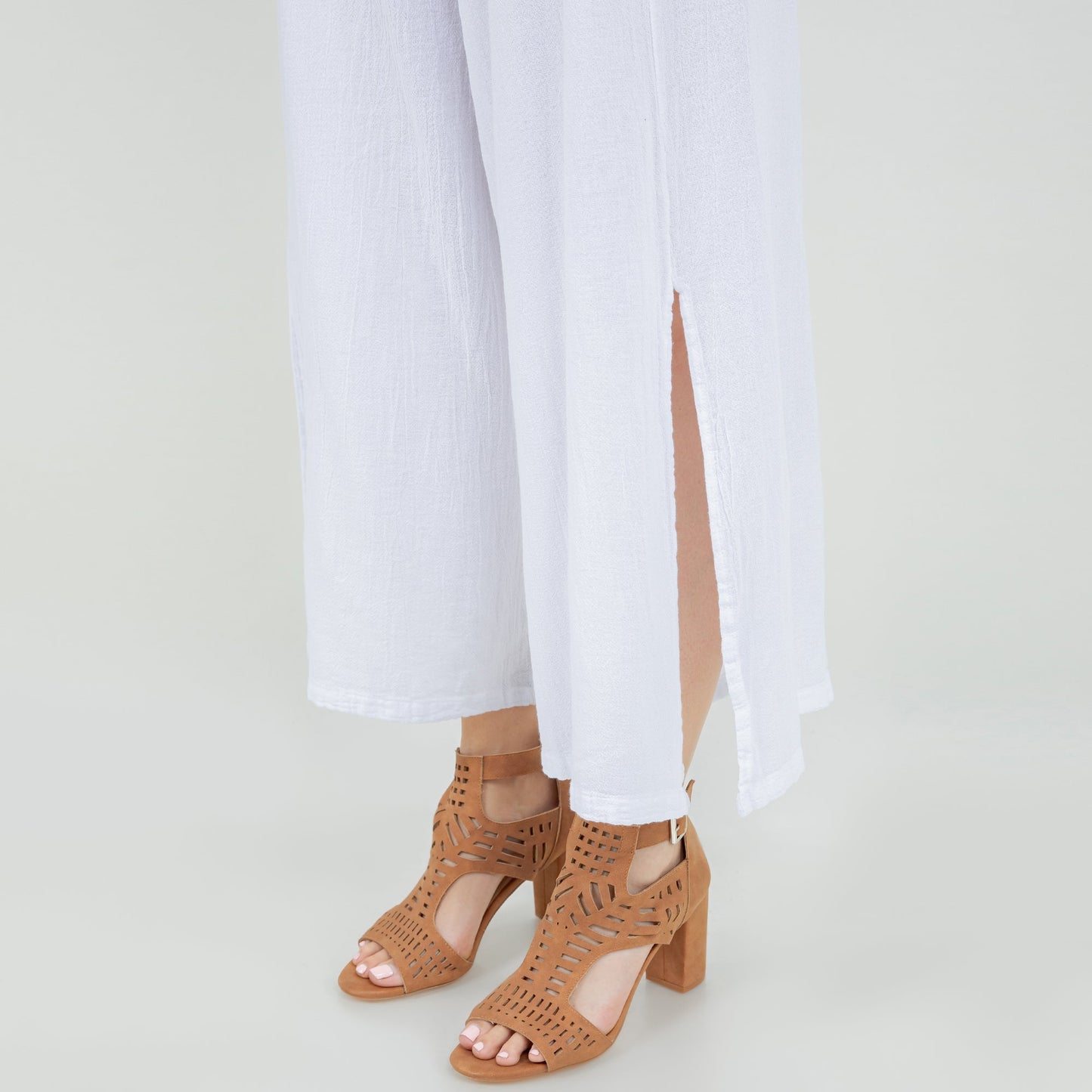 Emma 100% Gorgeous Flow! Cotton Gauze Pants in 0 (XS/S) view 6 (bottom)