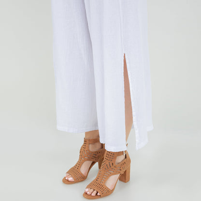 Emma 100% Gorgeous Flow! Cotton Gauze Pants in 0 (XS/S) view 6 (bottom)