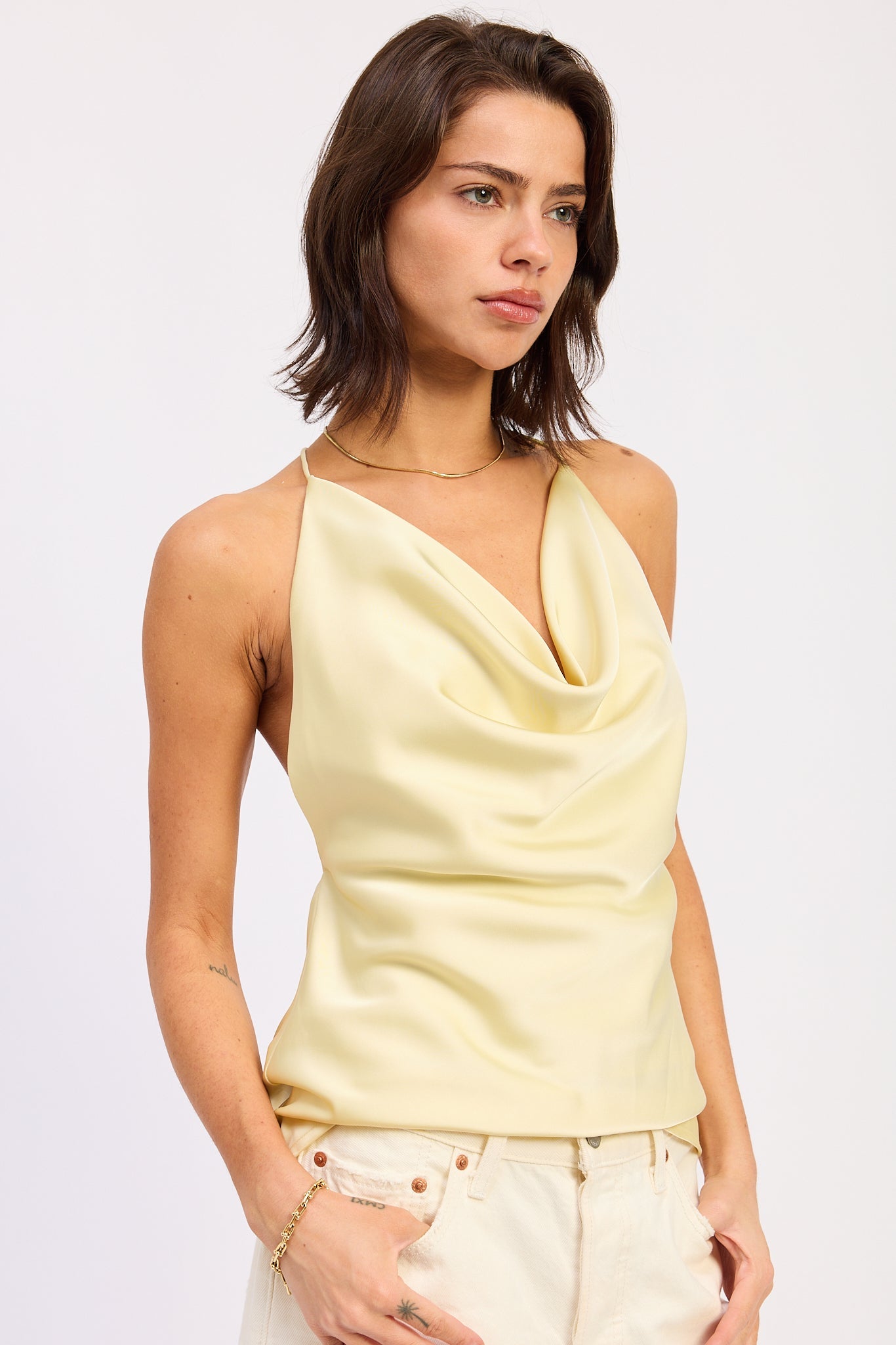 Emory Park Aegir Top in Butter Yellow view 8 - Aegir Ocean Dry Top