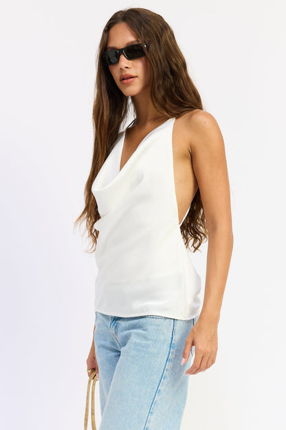 Emory Park Aegir Top in Off-White view 6 - Aegir Ocean Dry Top