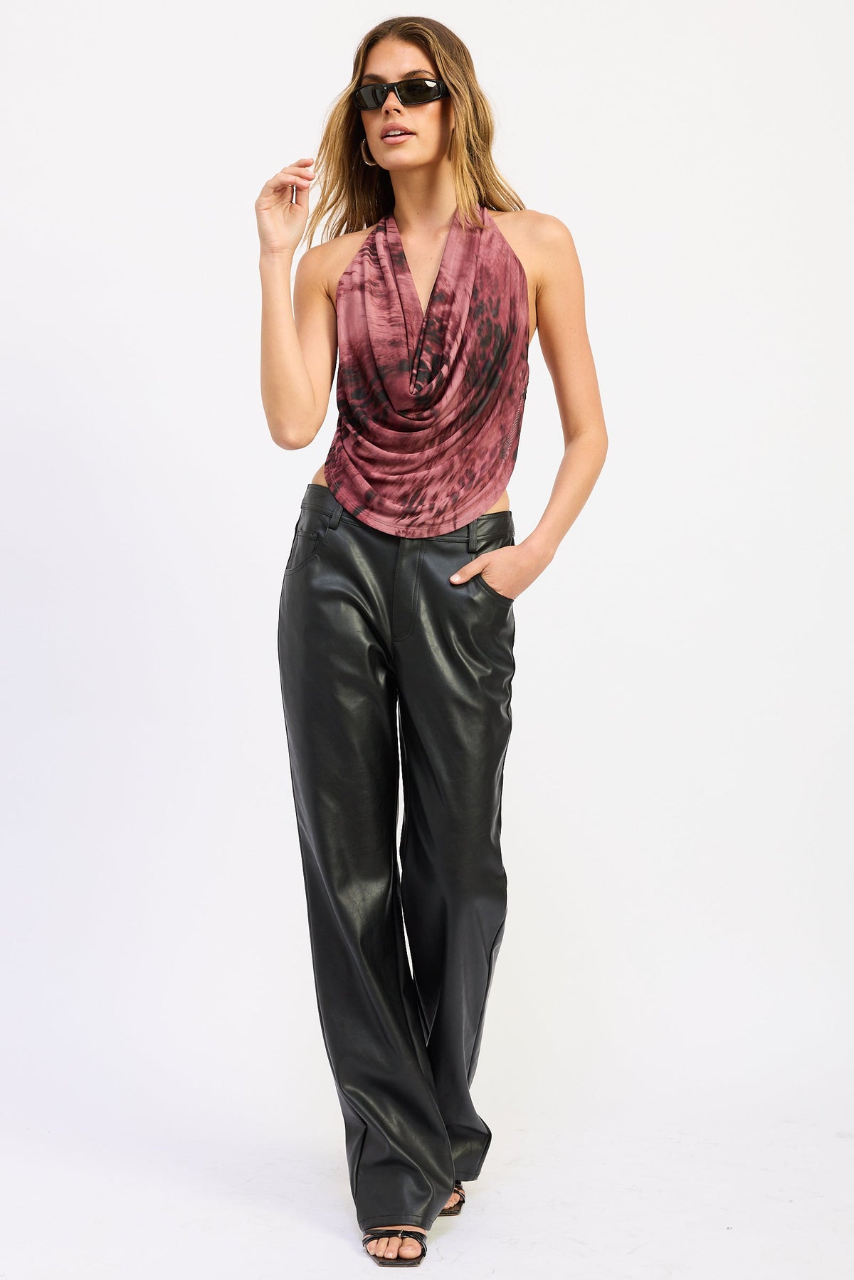 Emory Park Ailani Halter Top view 4 - Ailani Bustier
