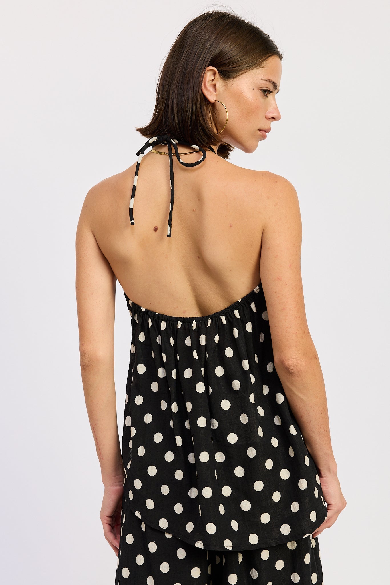 Emory Park Alice Halter Top view 7 - Alice Crop Top