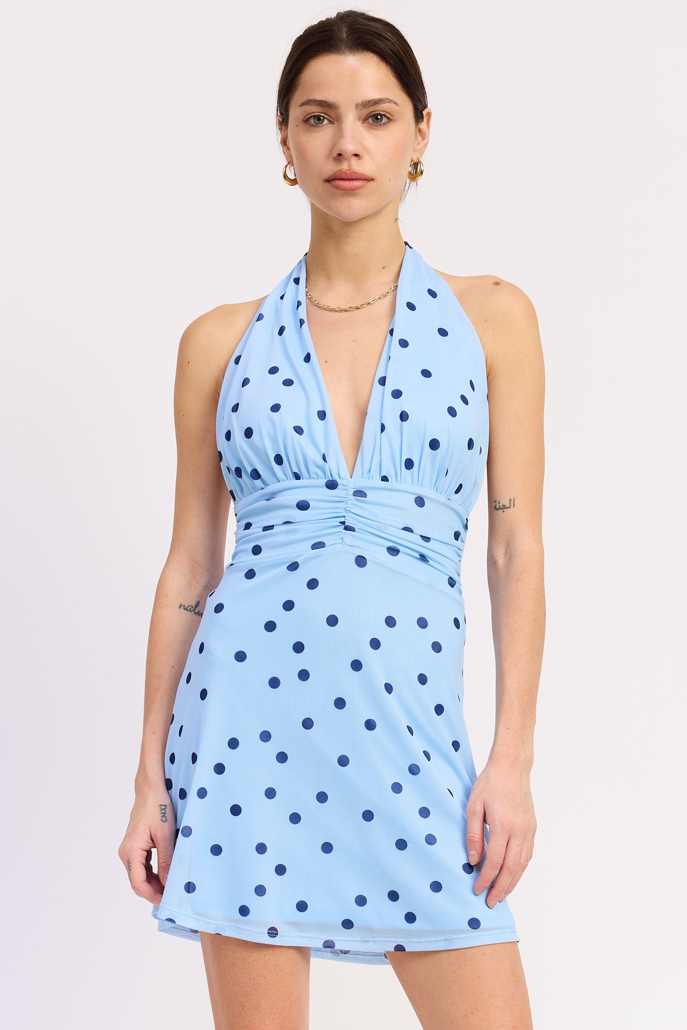 Emory Park Annika Mini Dress view 4 - Annika Mini Dress Dune