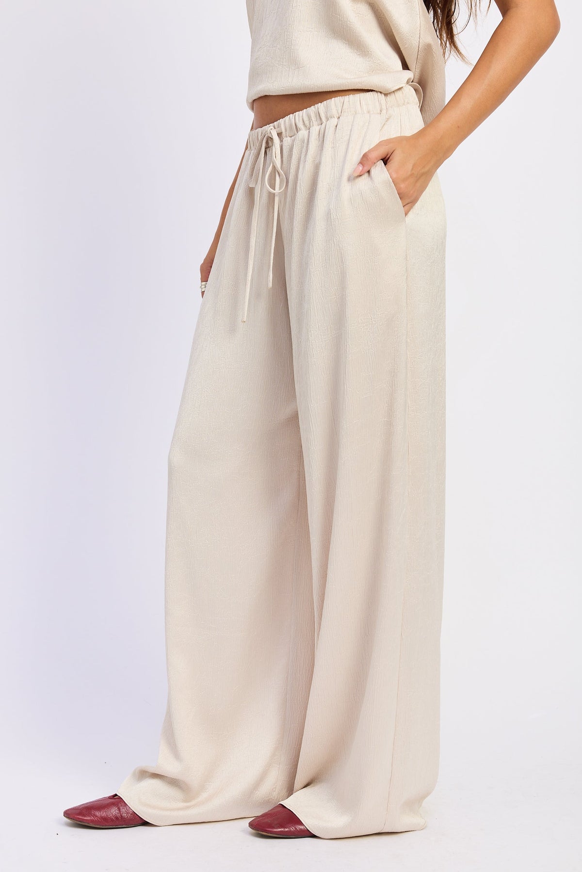 Emory Park Asteria Pants in Champagne view 2 - Asteria Leggings (bottom)