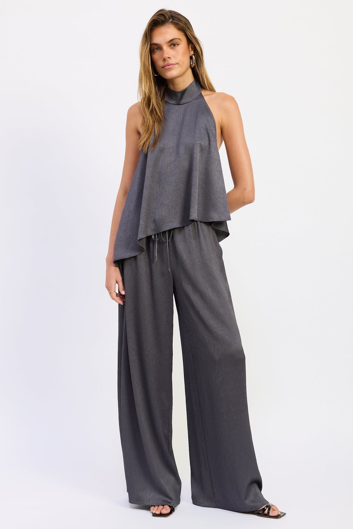 Emory Park Asteria Pants in Charcoal view 5 - Emory Park Trousers (bottom)