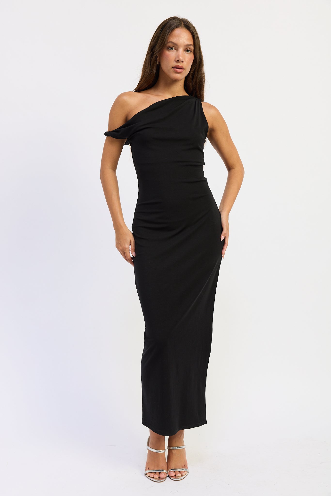 Emory Park Aurora Maxi Dress in Navy - Aurora Maxi Dress White