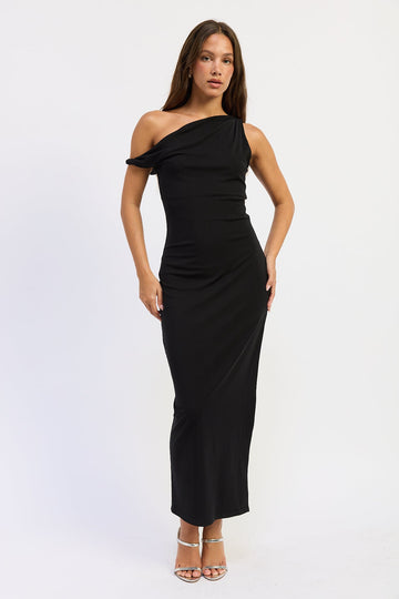 Emory Park Aurora Maxi Dress in Navy - Aurora Maxi Dress White