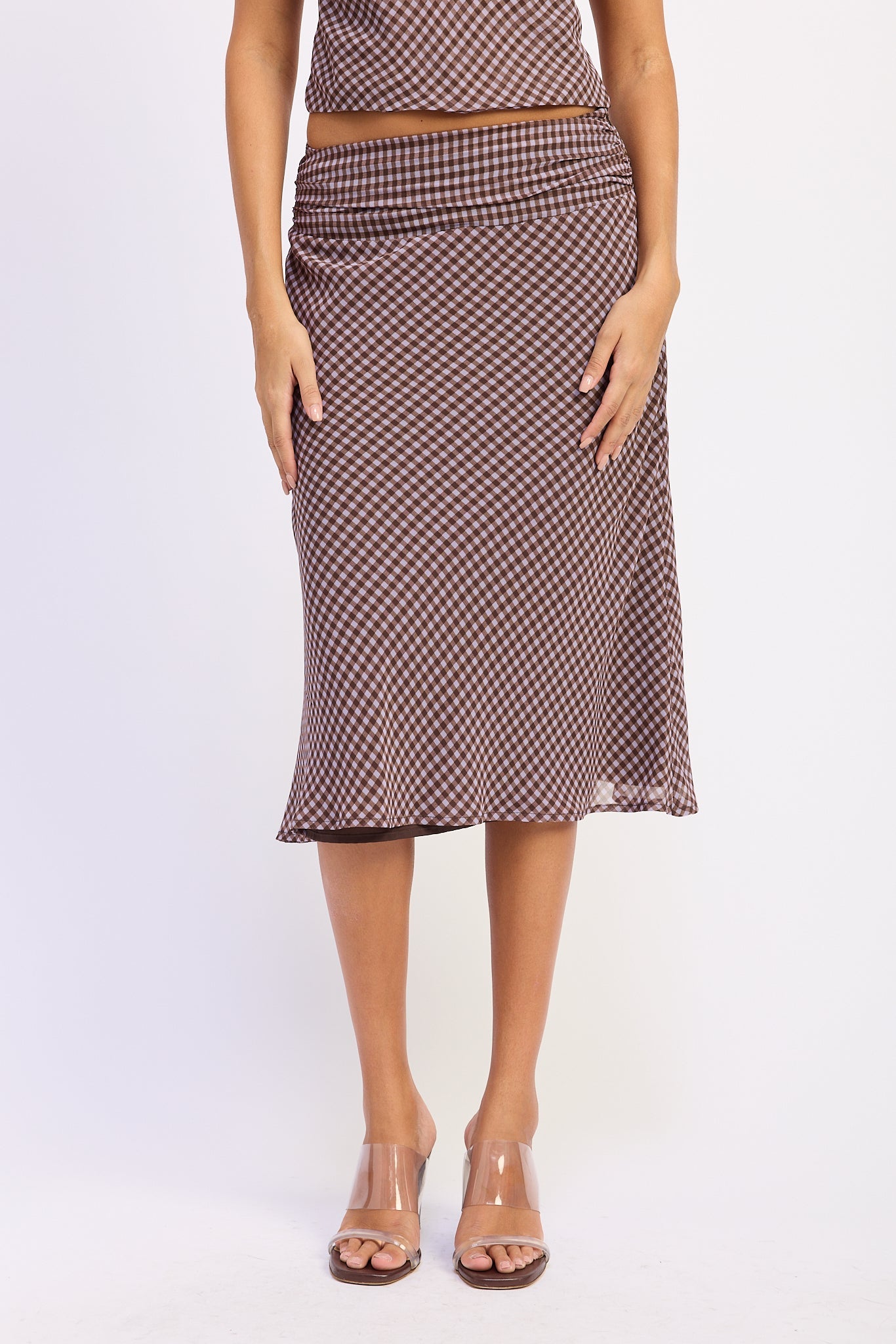 Emory Park Aven Midi Skirt view 4 - Djerf Avenue Midi Skirt (dress)
