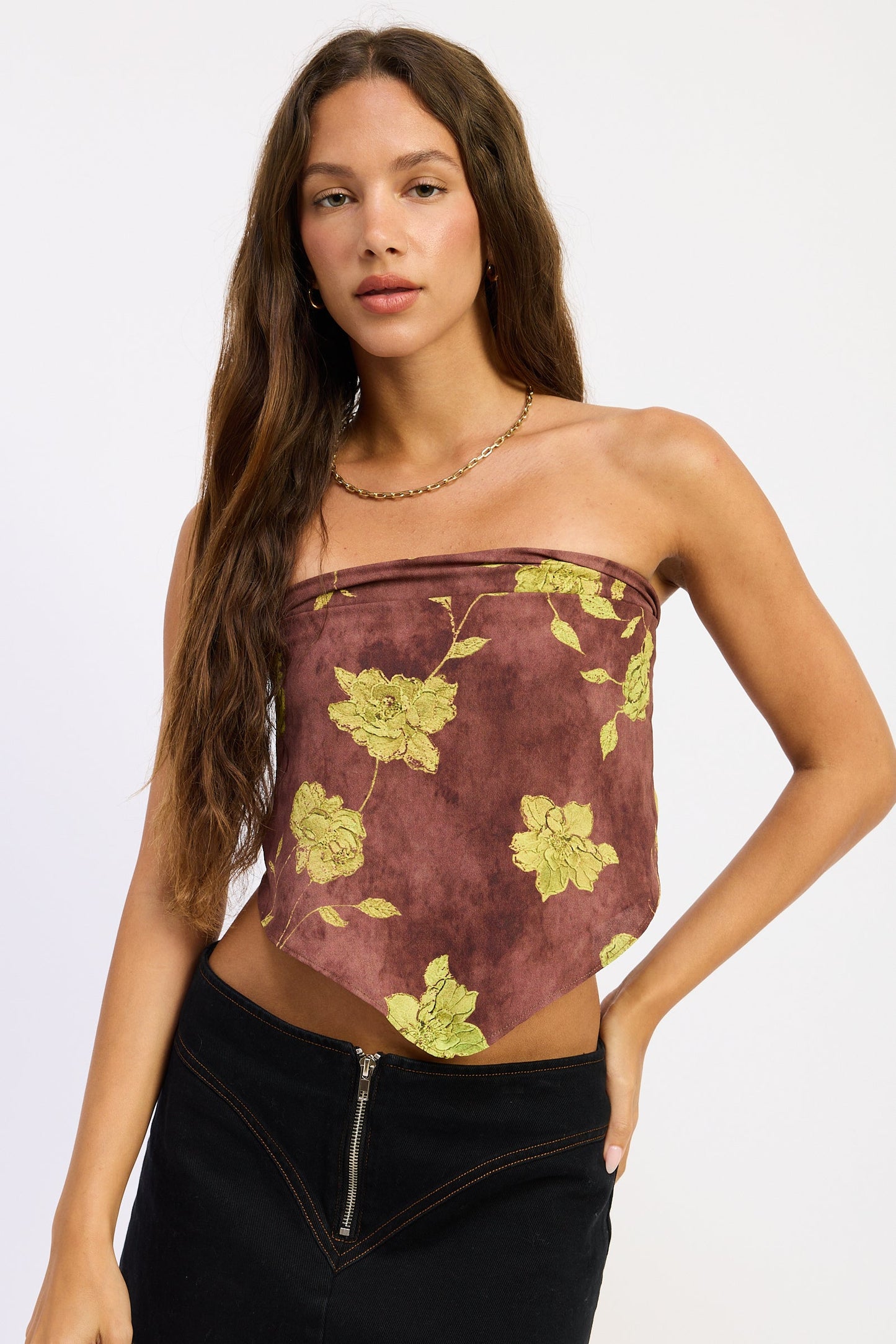 Emory Park Brynn Top in Blue view 5 - Brynn Top Aritzia