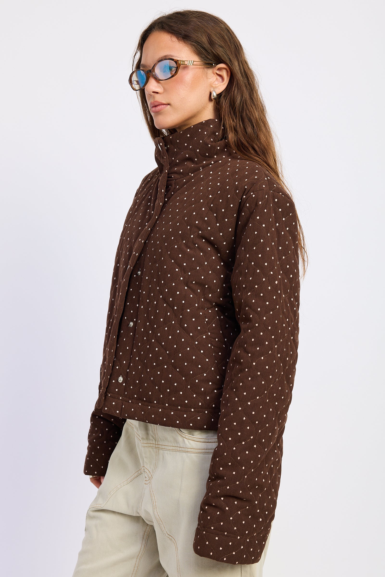 Emory Park Calista Jacket in Expresso view 2 - Calista Jacket Marine Layer