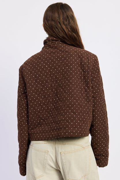 Emory Park Calista Jacket in Expresso view 3 - Calista Jacket Marine Layer