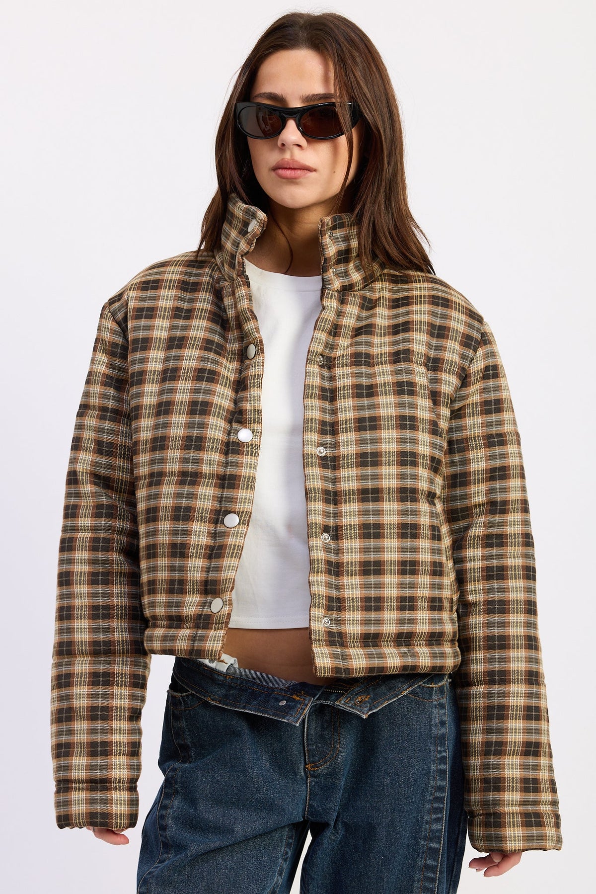 Emory Park Calliope Jacket in Brown - Calliope Jacket Price (layer)