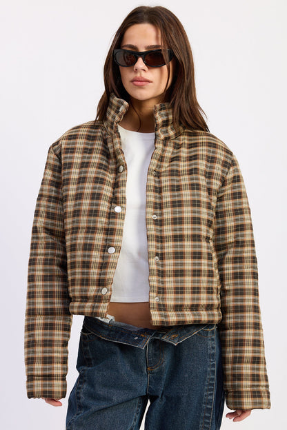 Emory Park Calliope Jacket in Brown - Calliope Jacket Price (layer)