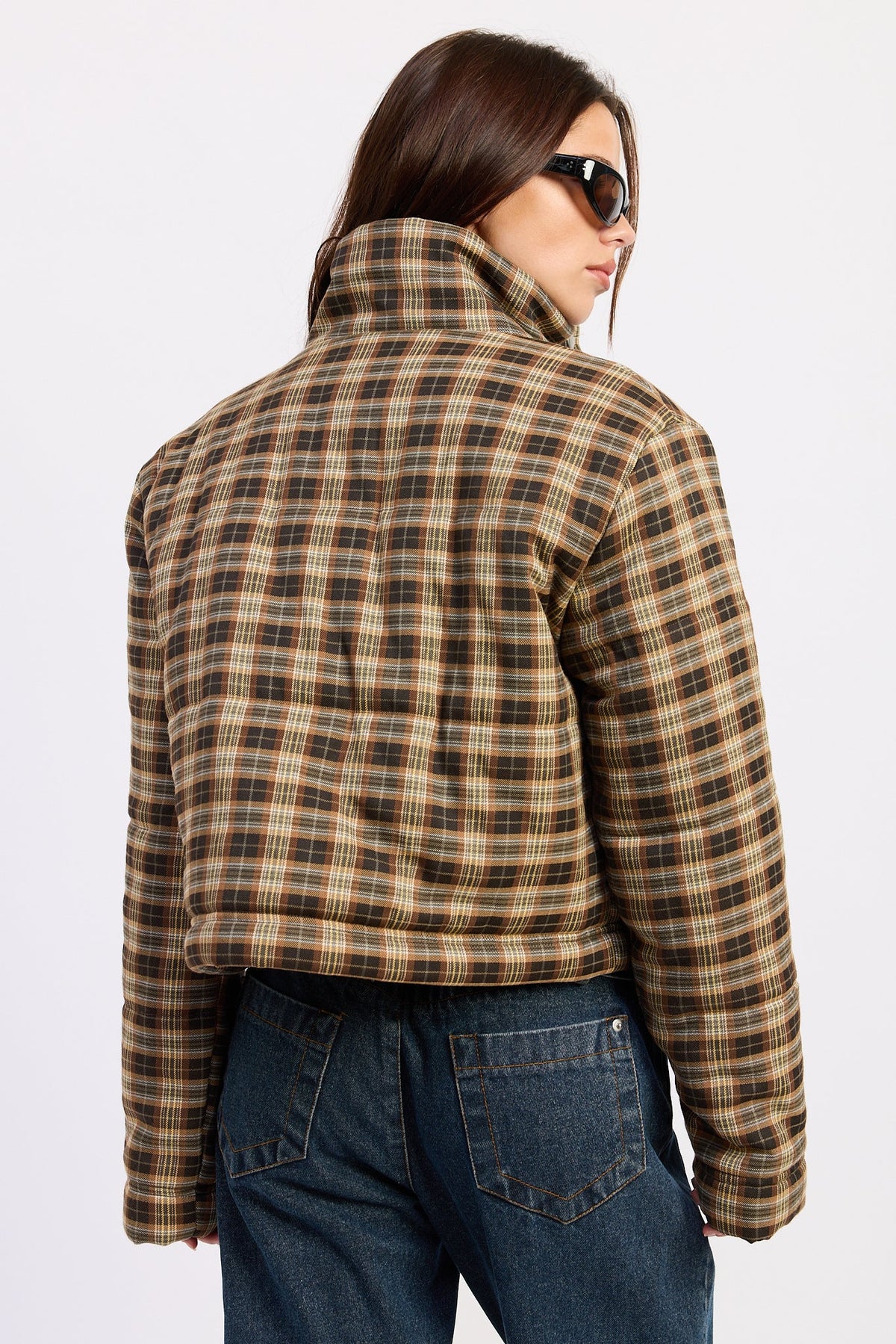 Emory Park Calliope Jacket in Brown view 3 - Calliope Jacket Price (layer)