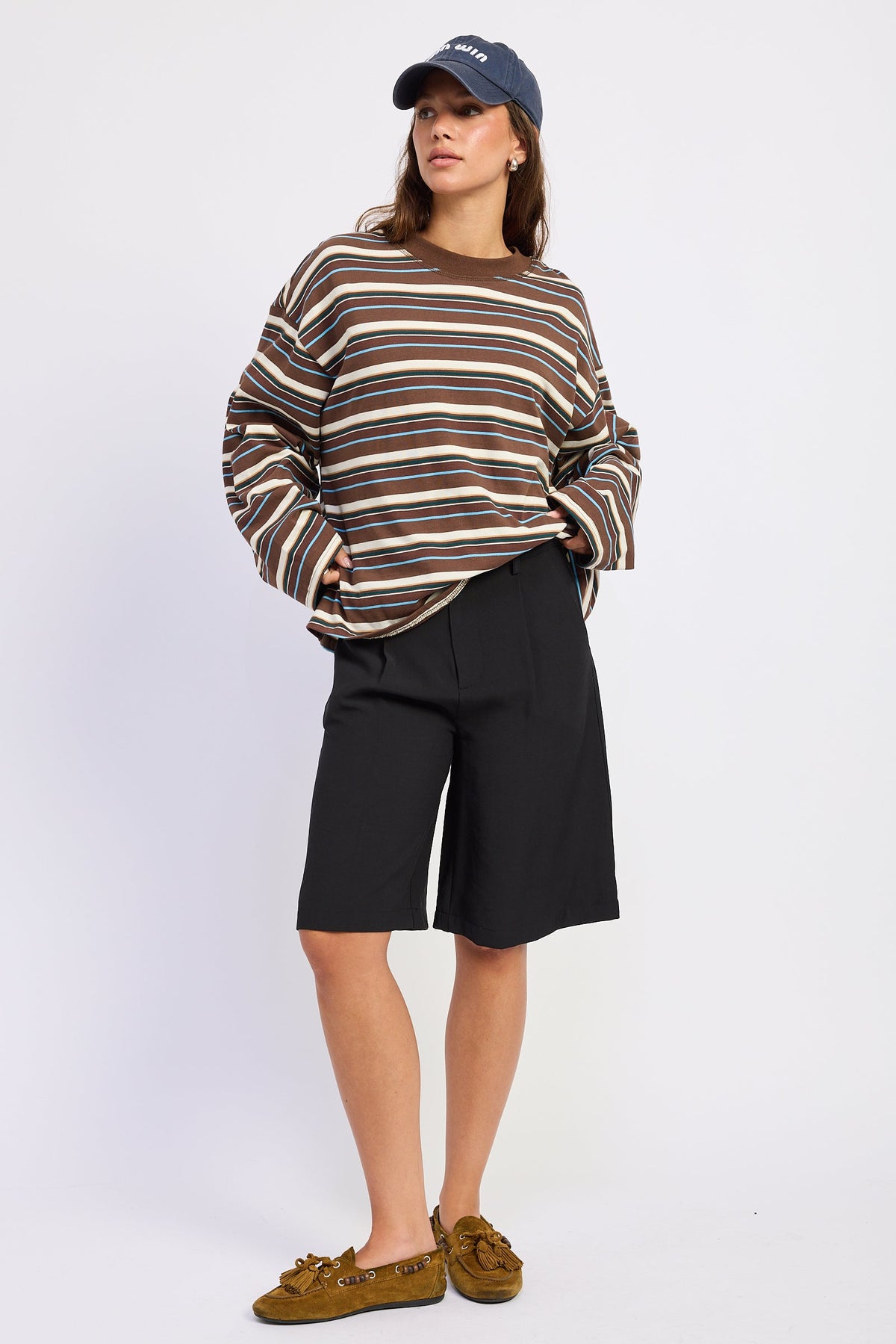 Emory Park Capri Shorts view 4 - Capri Shorts For Women (bottom)