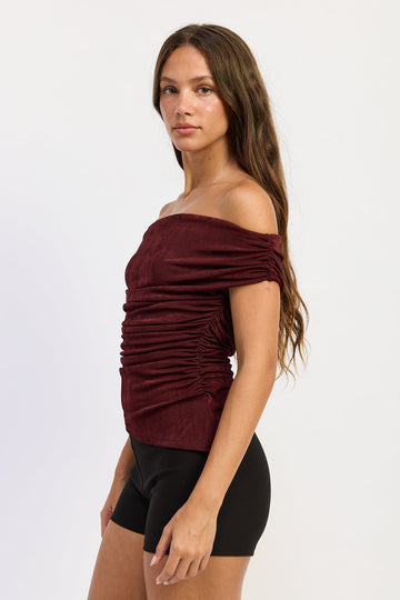 Emory Park Danica Top in Light Olive view 2 - Danica Topalovic