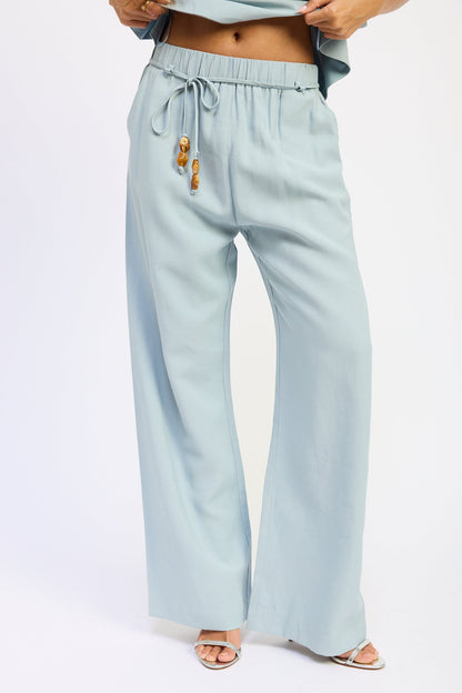 Emory Park Darci Pants in Beige view 4 (bottom)