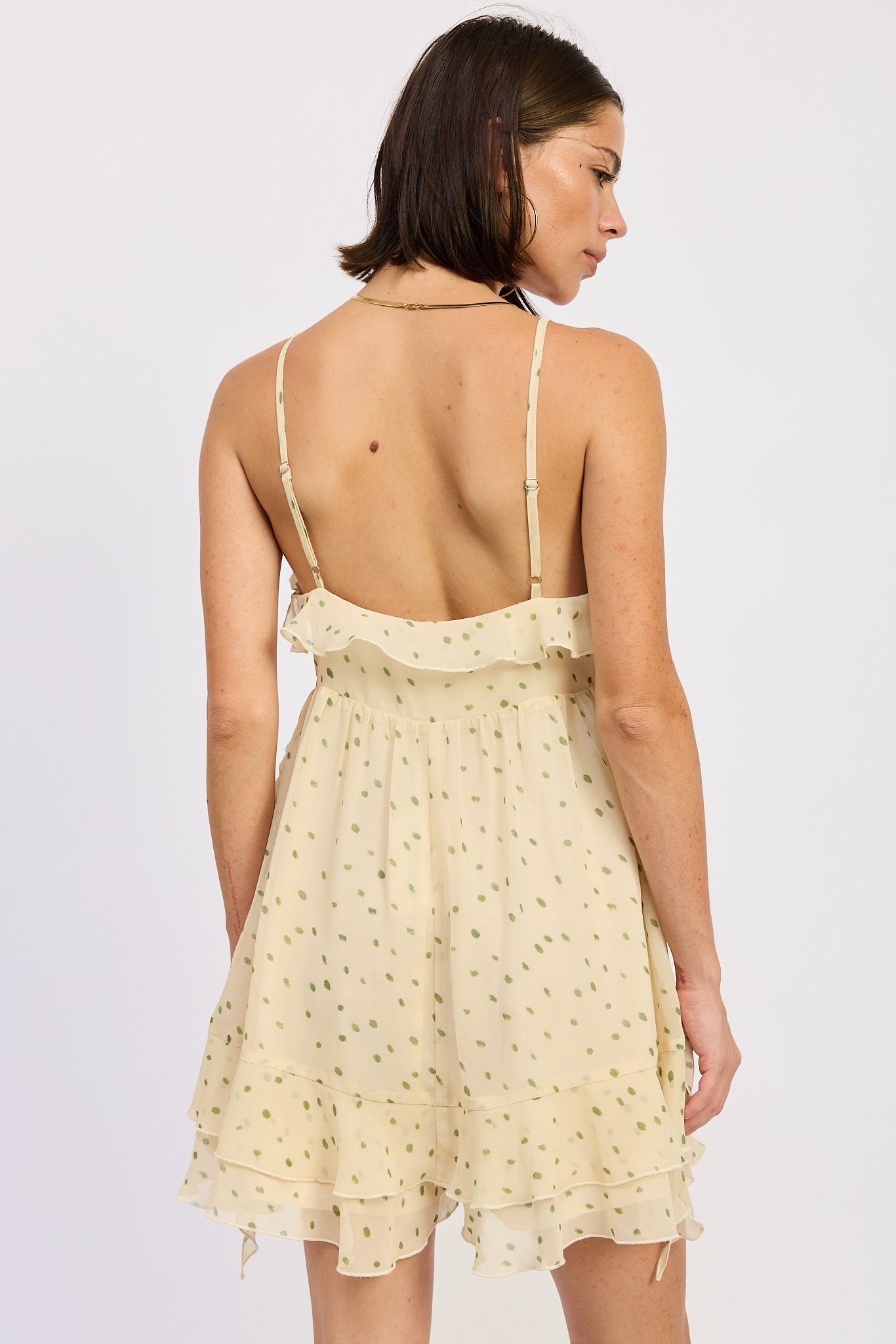 Emory Park Devi Romper in Ivory Green view 3 - Non Mi Devi Rompere (one-piece)