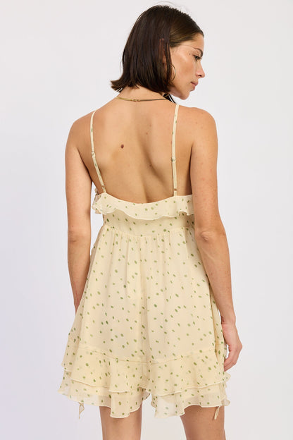 Emory Park Devi Romper in Ivory Green view 3 - Non Mi Devi Rompere (one-piece)