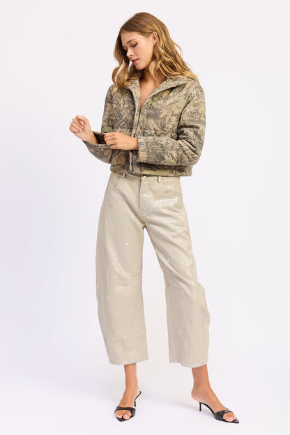 Emory Park Dinara Puffer Jacket view 4 - Dinara Puffer Coat (layer)