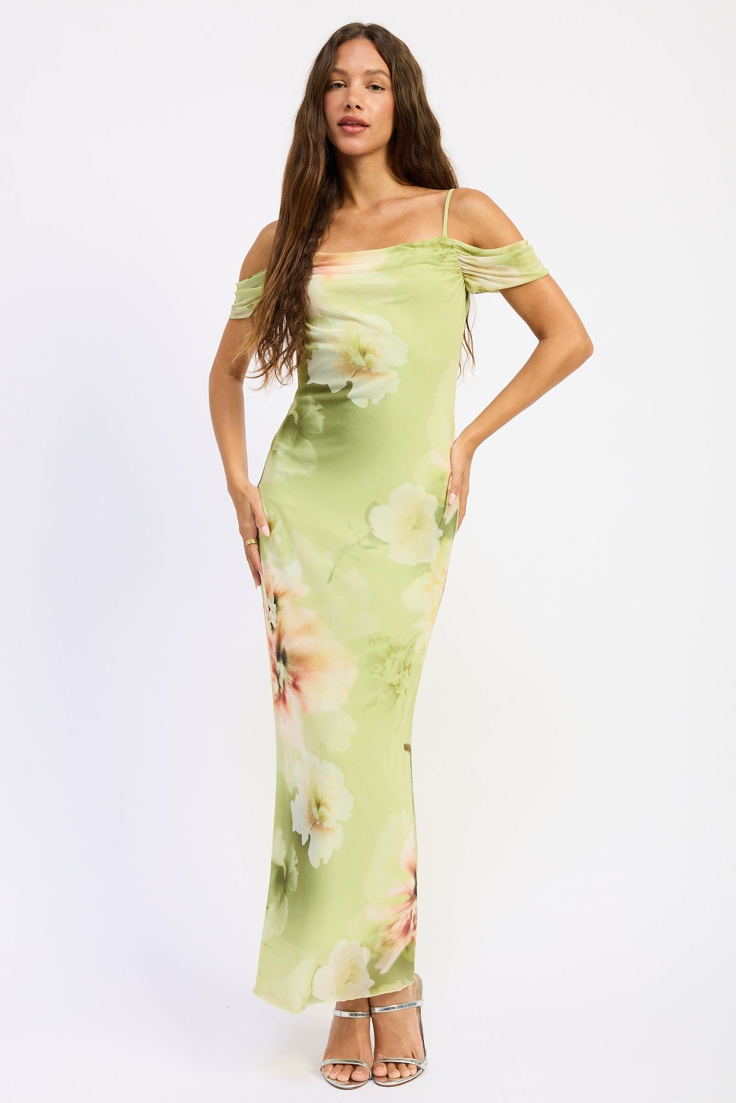 Emory Park Dorothy Maxi Dress in Green Floral - Dorothy Maxi Dress More To Come
