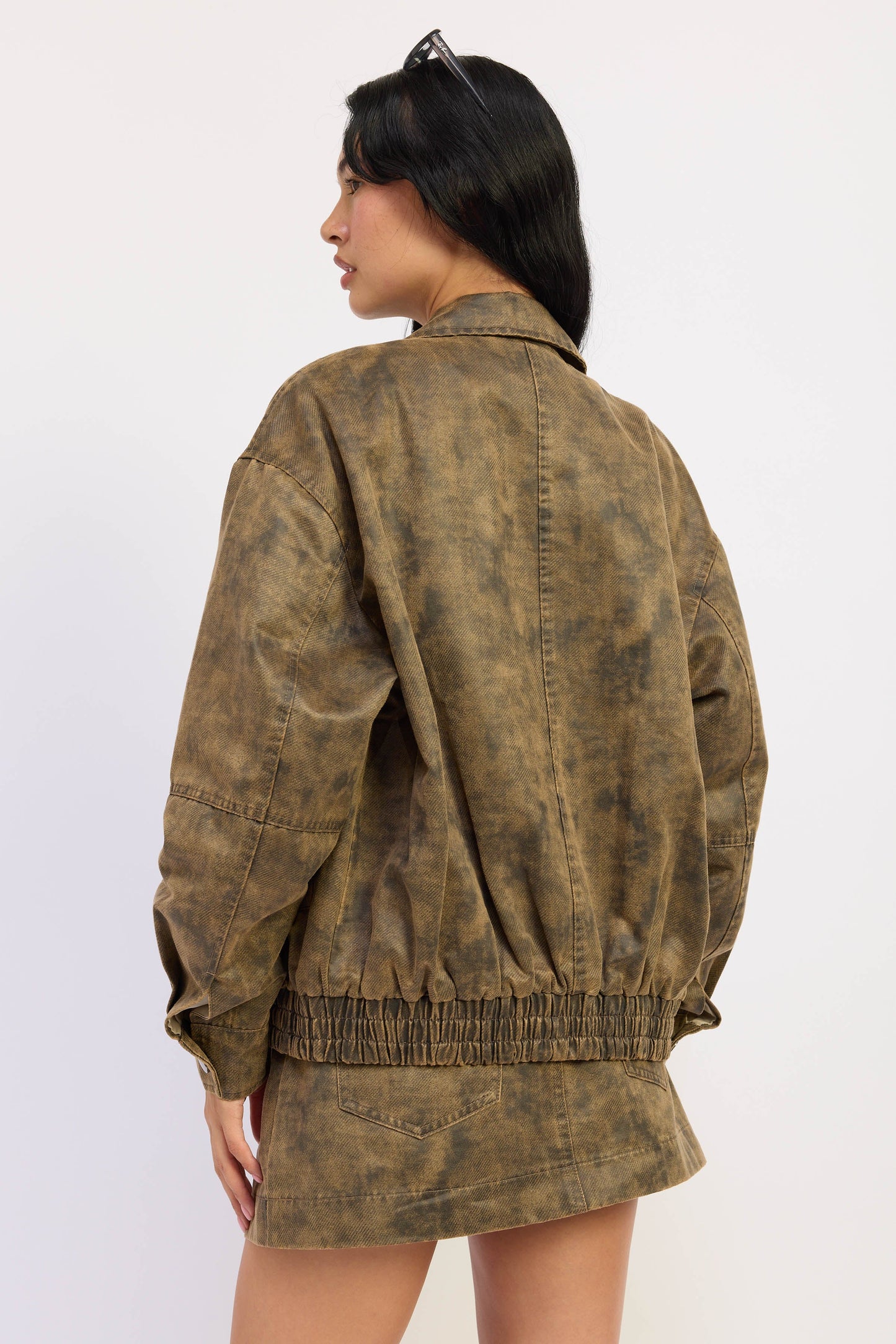Emory Park Elisa Jacket in Vintage Taupe view 3 - Elisa Jacket Isabel Marant (layer)