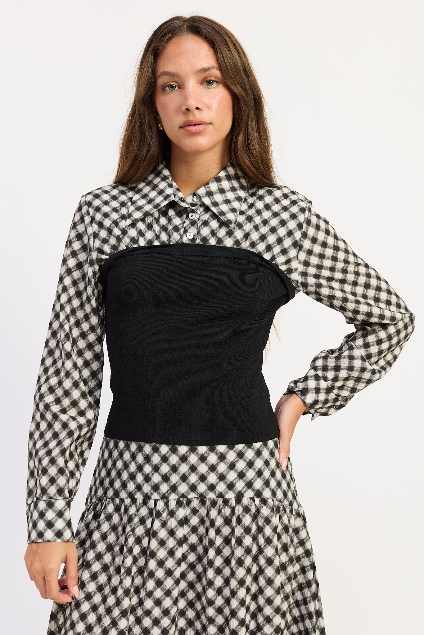Emory Park Eloise Top in Black - Eloise Top Crochet Pattern