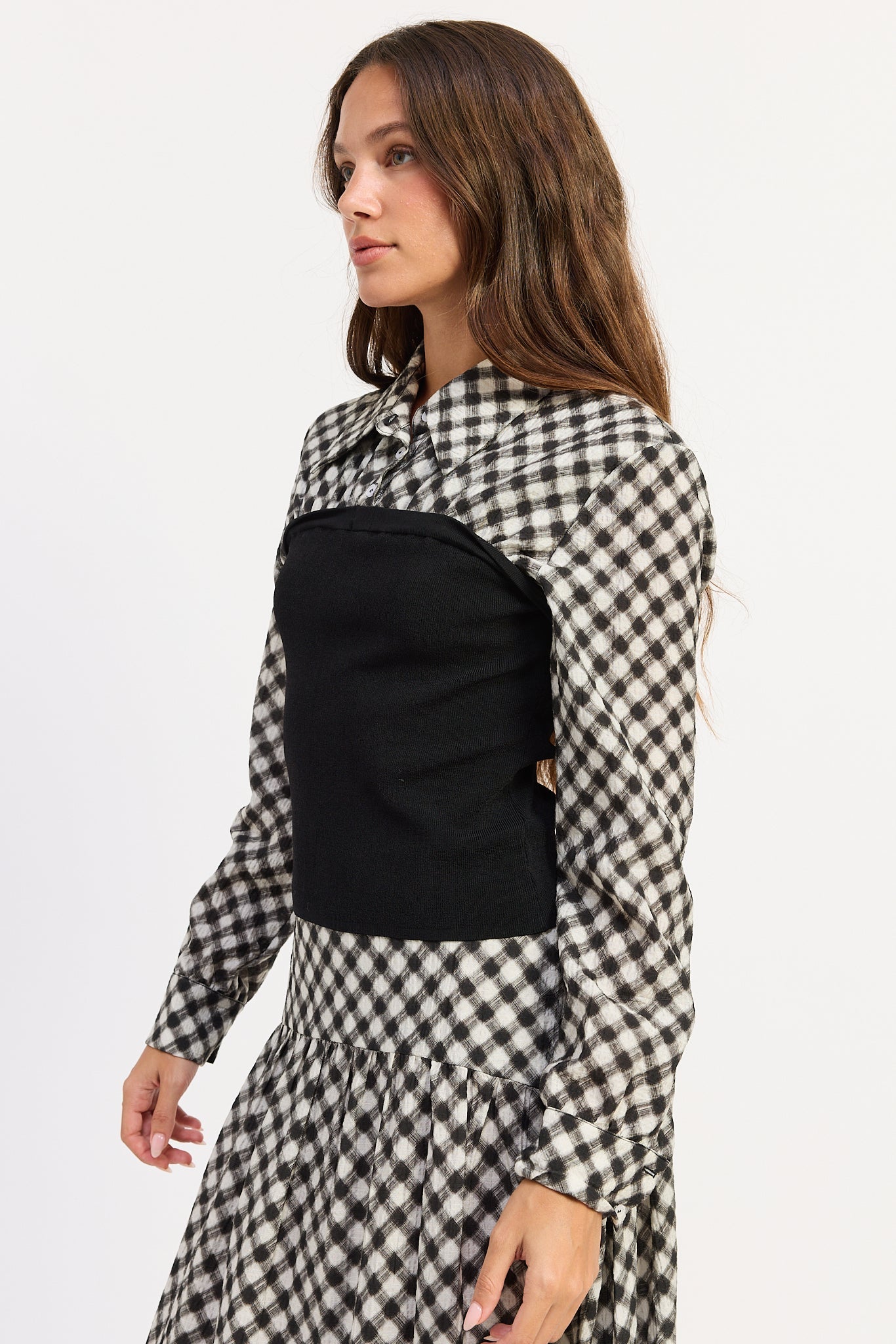 Emory Park Eloise Top in Black view 2 - Eloise Top Crochet Pattern