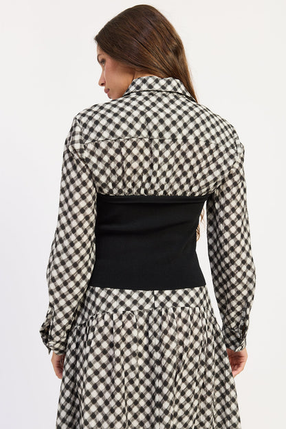 Emory Park Eloise Top in Black view 3 - Eloise Top Crochet Pattern