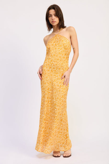 Emory Park Elowen Midi Dress view 4 - Elowen Floral Applique Midi Dress In White