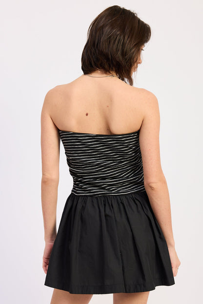 Emory Park Everose Mini Dress in Black view 3
