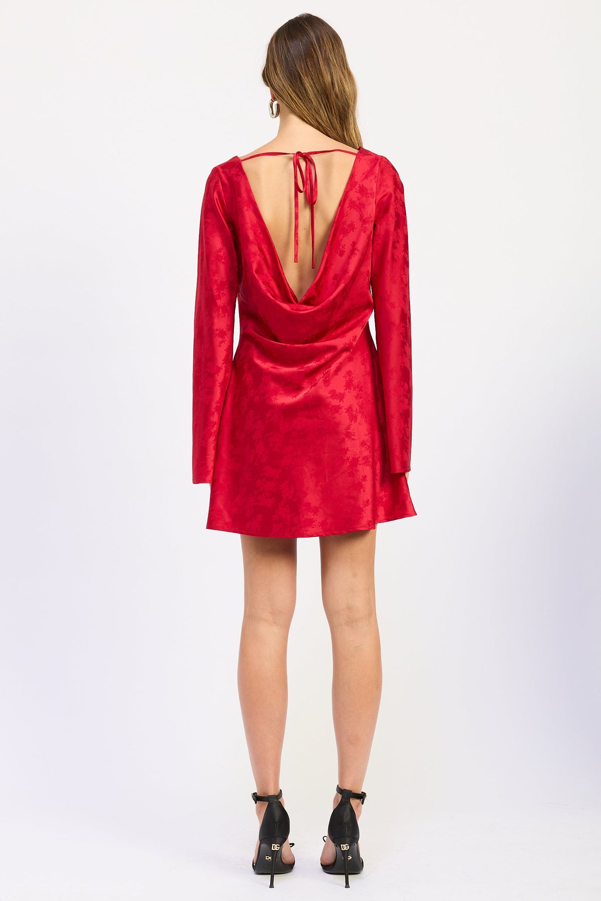 Emory Park Faelina Mini Dress in Red view 2 - What Is A Mini Dress
