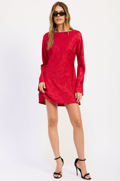 Emory Park Faelina Mini Dress in Red - What Is A Mini Dress