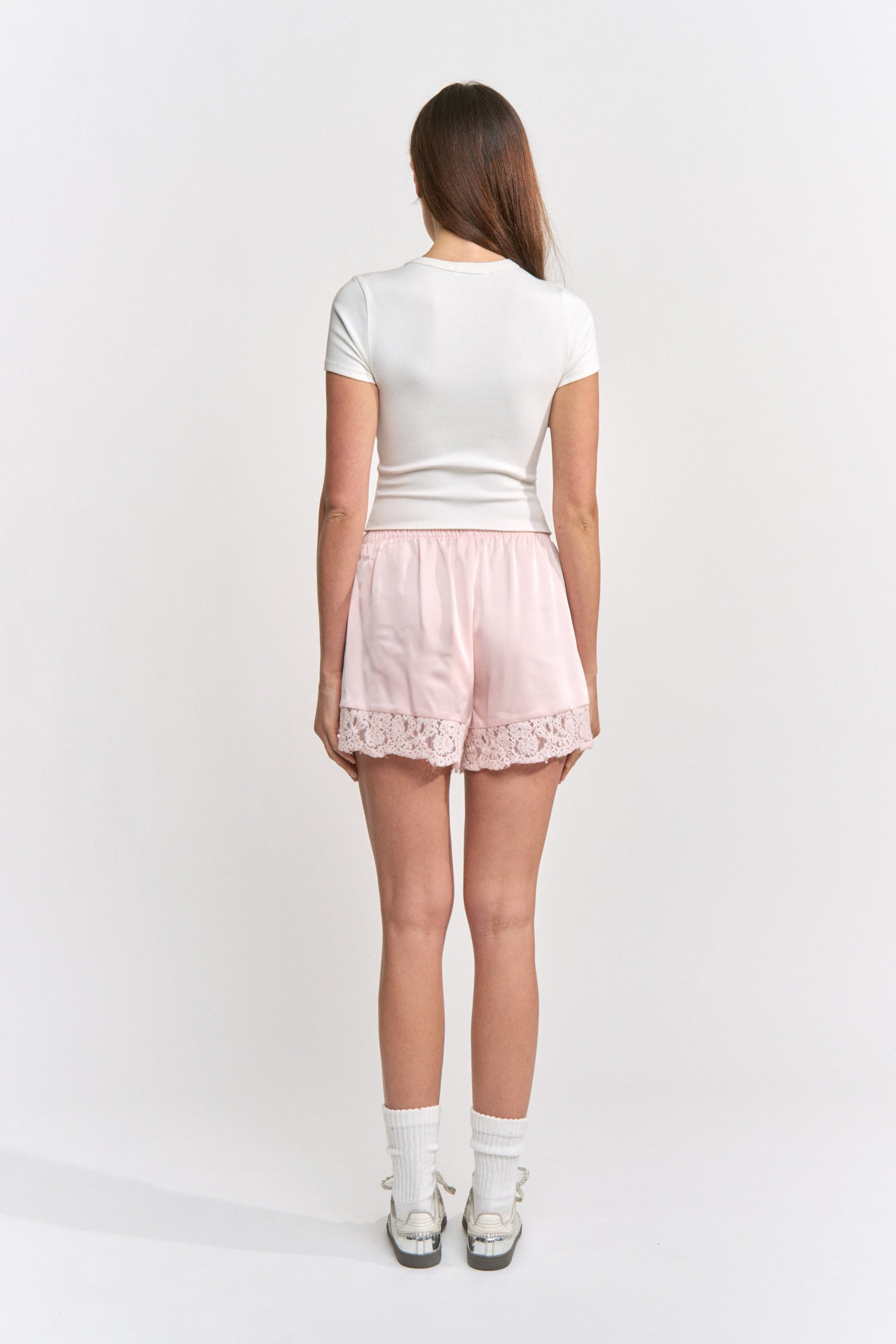 Emory Park Fern Mini Shorts in M view 3 (bottom)