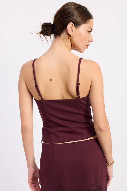 Emory Park Galia Top view 7 - Galia Pleated Top