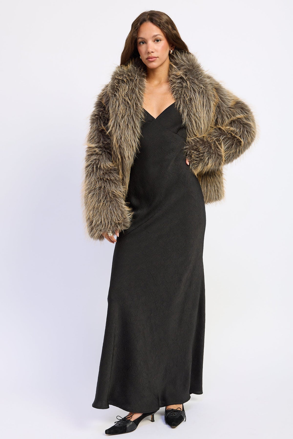 Emory Park Georgia Fur Jacket view 4 - Georgia Fur Coat (layer)