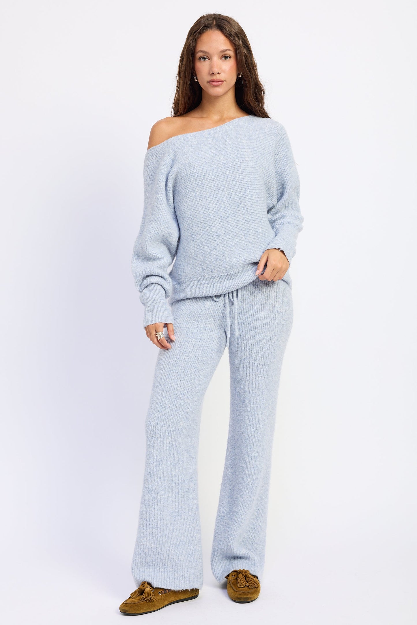 Emory Park Inez Top in Powder blue view 4 - Inez Top Doen