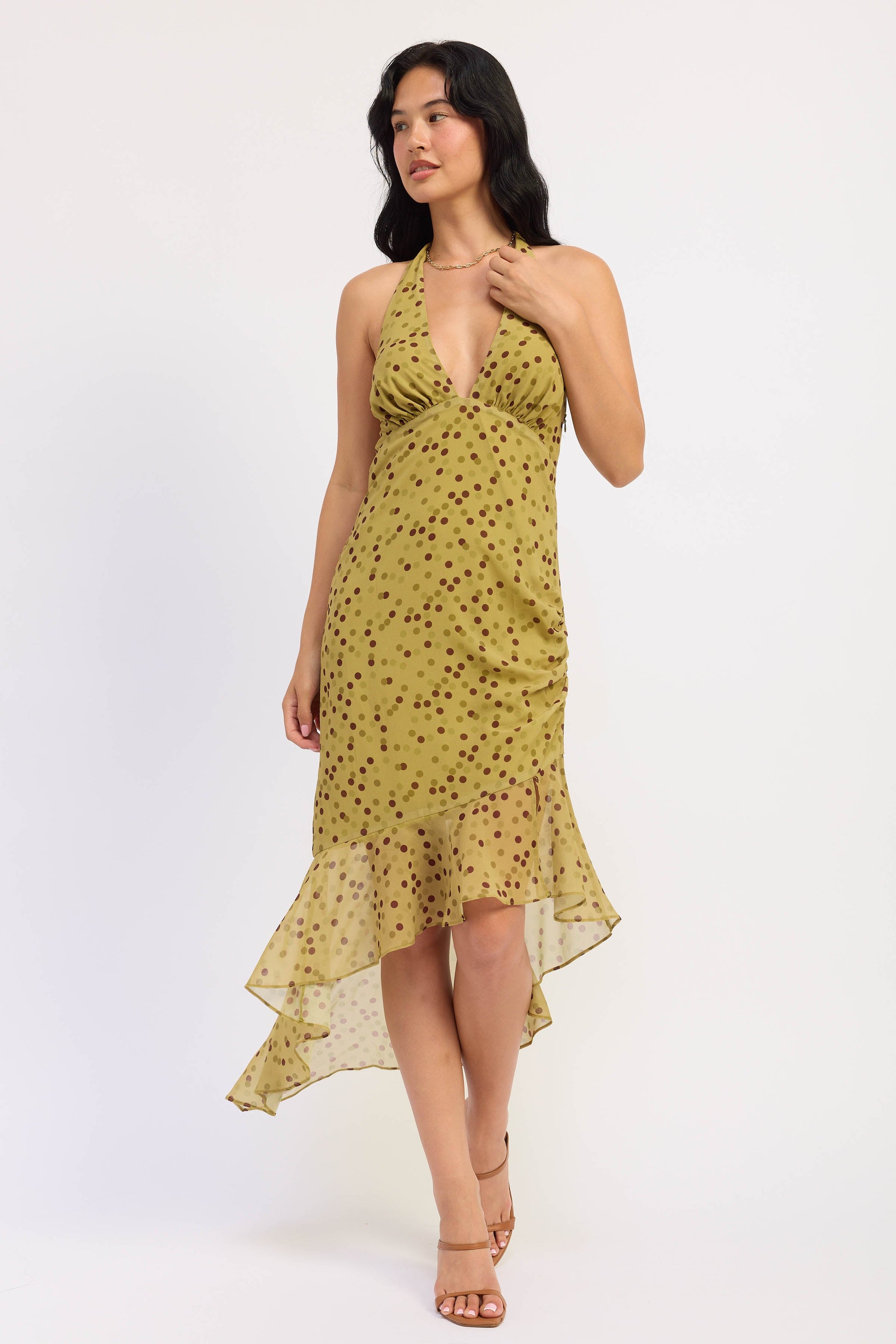Emory Park Ivy Maxi Dress view 4 - Ivy Maxi Dress Green