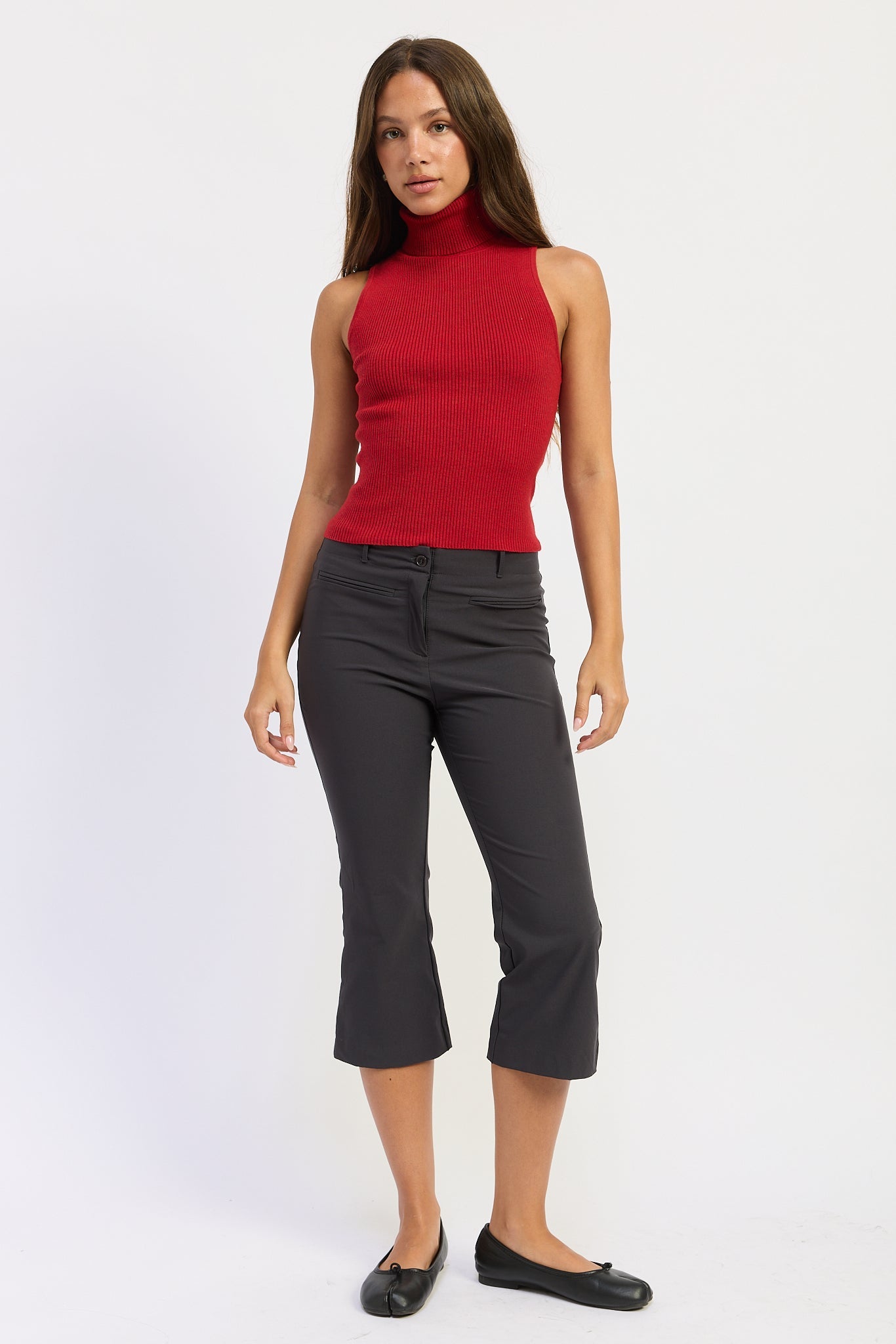 Emory Park Julia Top in Ivory view 4 - Julia Topaz
