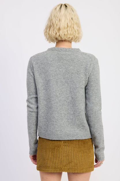 Emory Park Kaia Cardigan Top in Light Pink view 9 - Kaia Cardigan Set