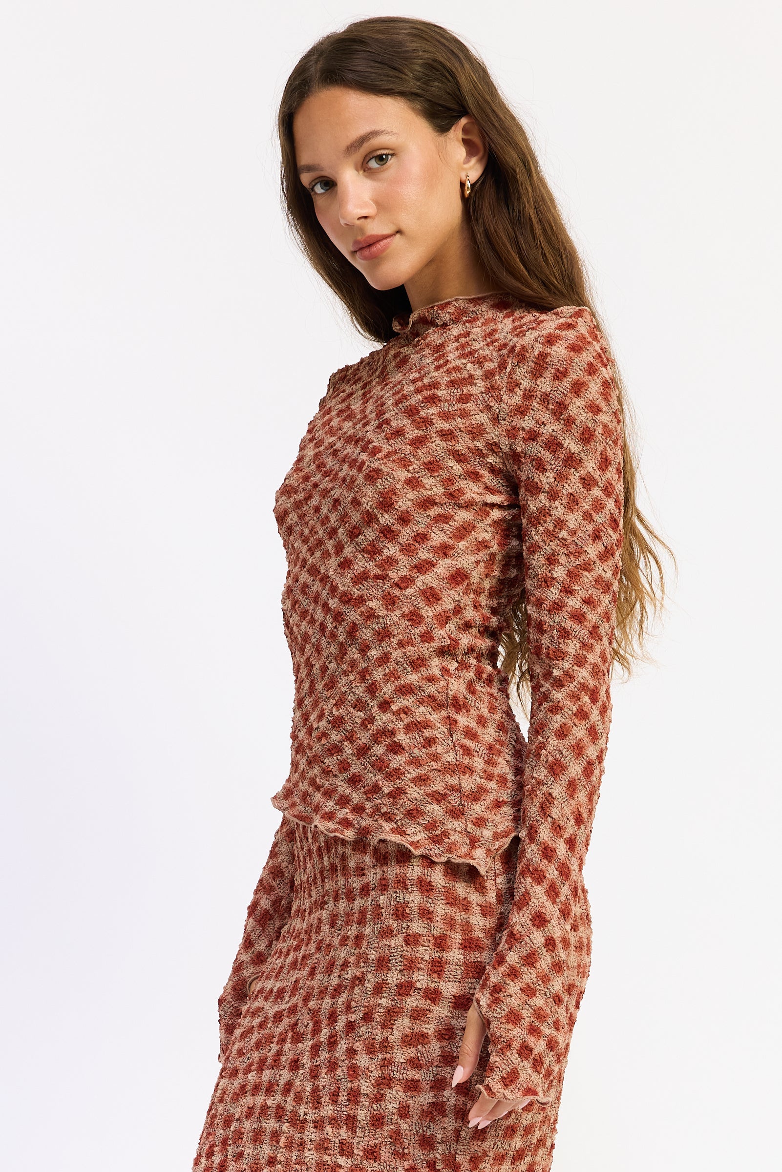 Emory Park Karissa Top in Espresso view 6 - Karissa Top Reformation