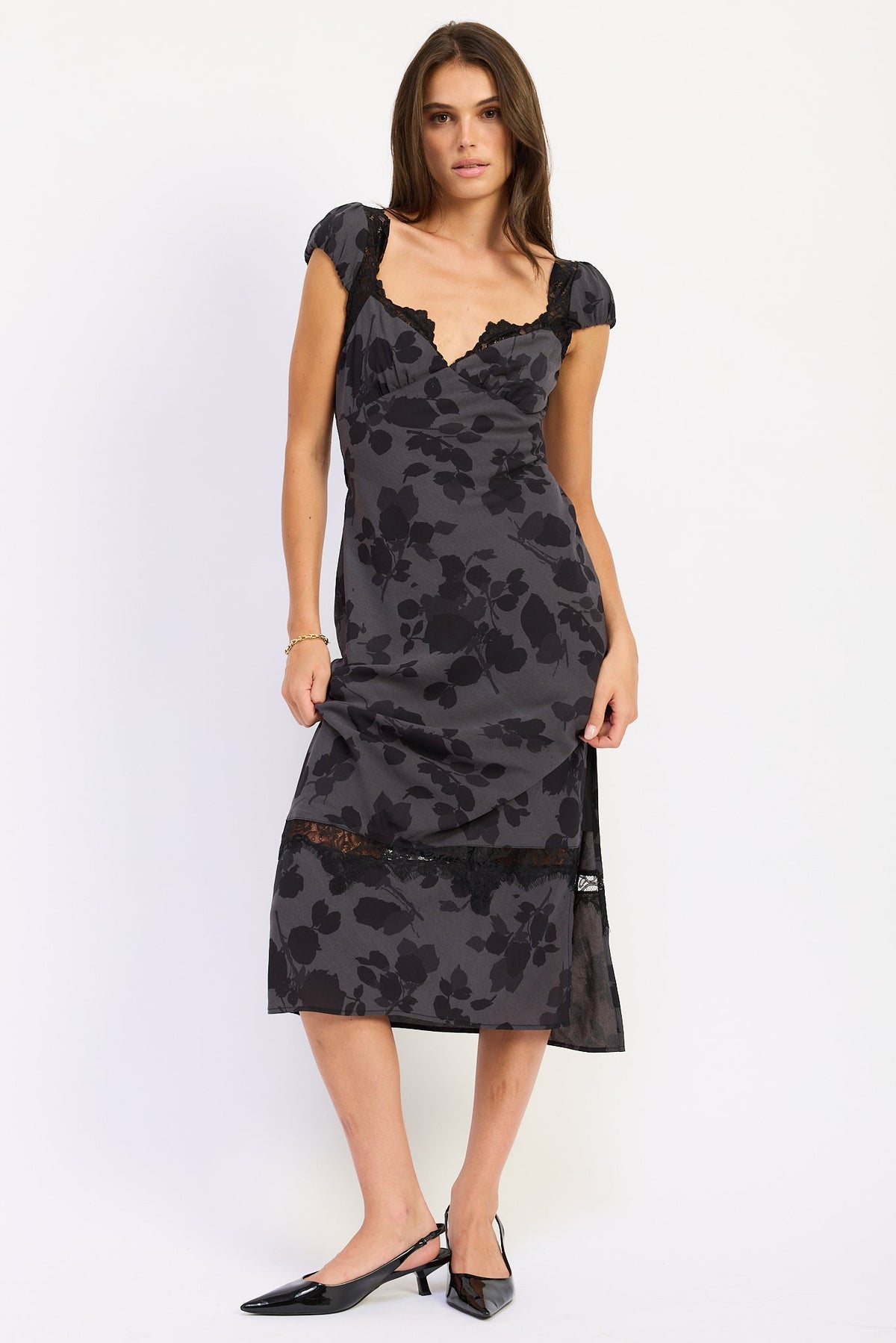 Emory Park Keziah Maxi Dress view 4 - Keziah Long Sleeve Maxi Dress