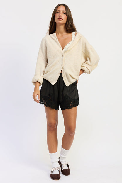 Emory Park Lily Shorts in Black - Lilly Shorts (bottom)