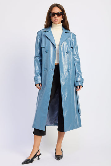 Emory Park Madelyn Coat in Brown - Madelyn Cline Coat (layer)